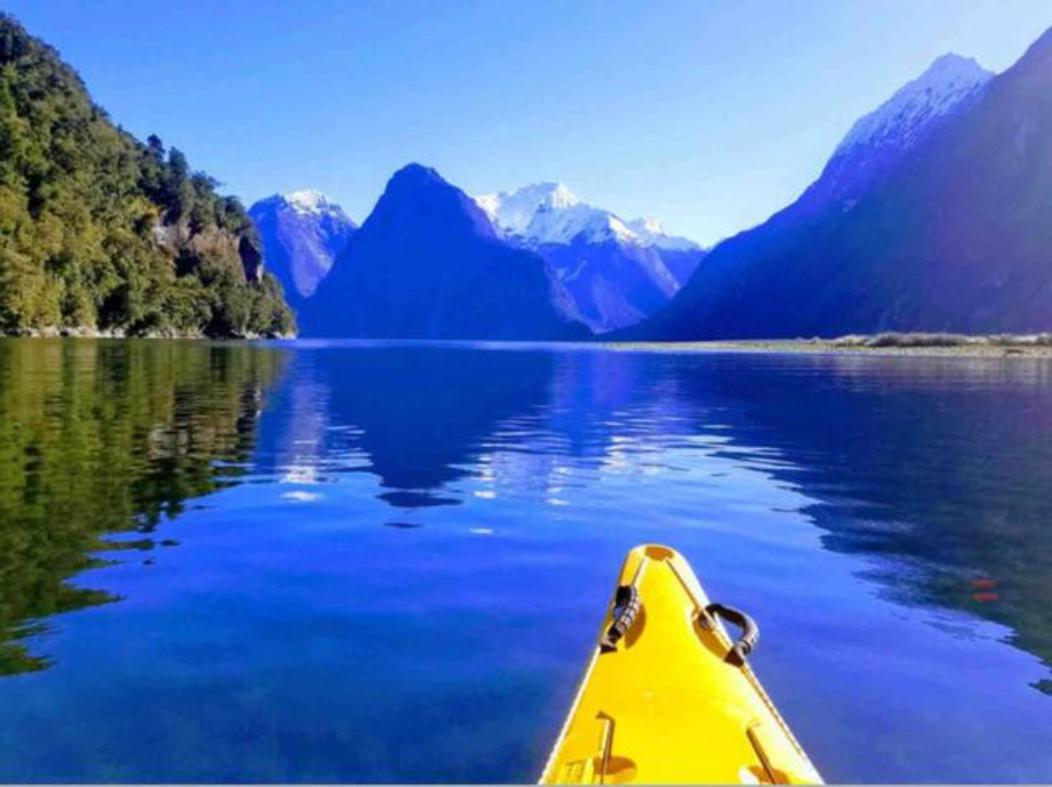 Te Anau Holiday Home - Free Wifi - Free Bikes & Kayaks - Short Walk To Lake & Town - Top Views Dış mekan fotoğraf